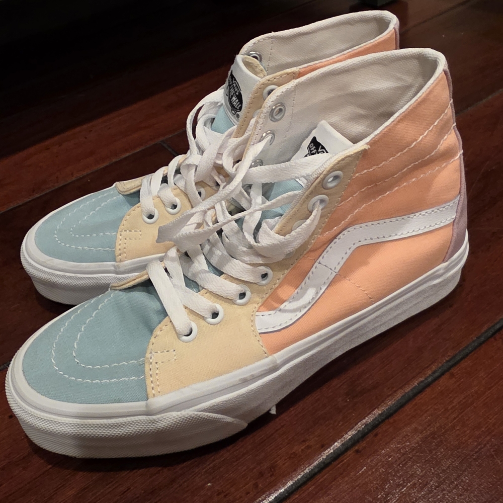 Vans Pastel High-Top Sneakers